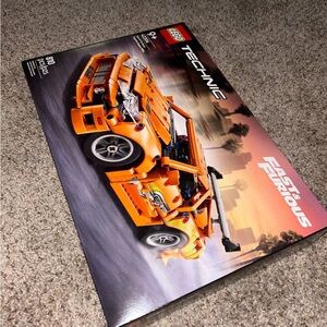 LEGO Technic Orange Racing Car Set